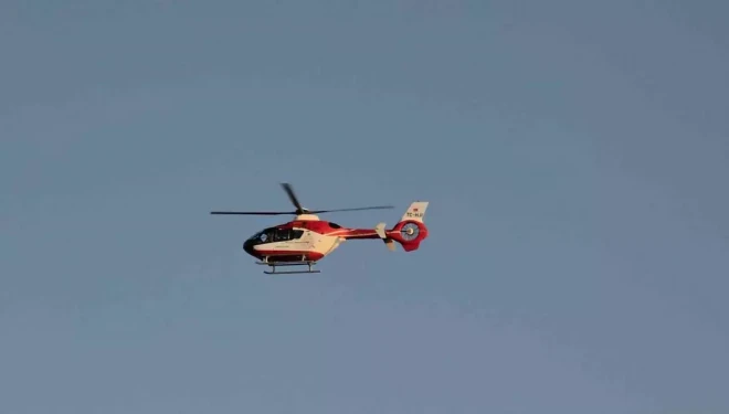 Hava ambulansları 10 yaşındaki çocuk için seferber oldu