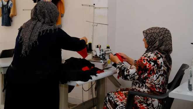 İpekyolu Belediyesi'nden kadınların üretimine destek