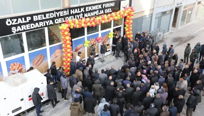 Özalp'te Halk Ekmek Fırını yeniden üretime başlıyor