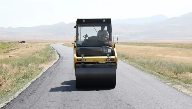 VBB, Saray'da asfalt çalışmalarını hızlandırdı