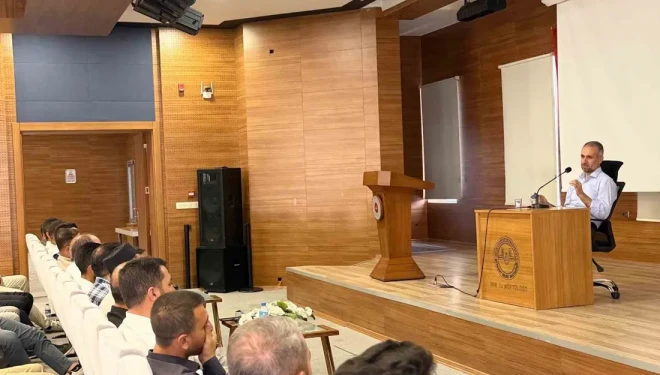 Müftü Şık’tan genç din görevlileriyle farkındalık buluşması