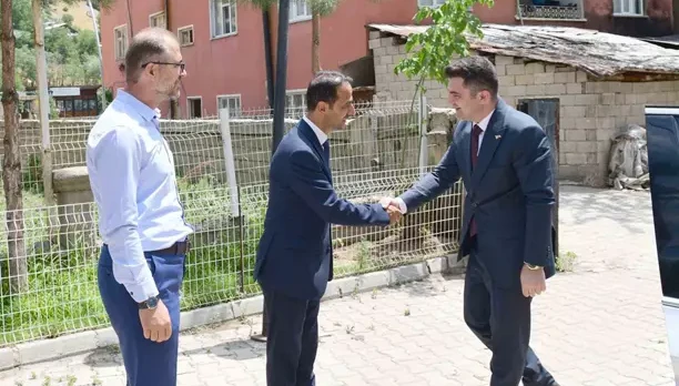 Kaymakam Abdullah Sarı’dan İlçe Millî Eğitim Müdürlüğüne ziyaret
