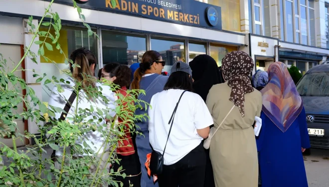 Kadın spor merkezinde yeni dönem kayıtları başladı
