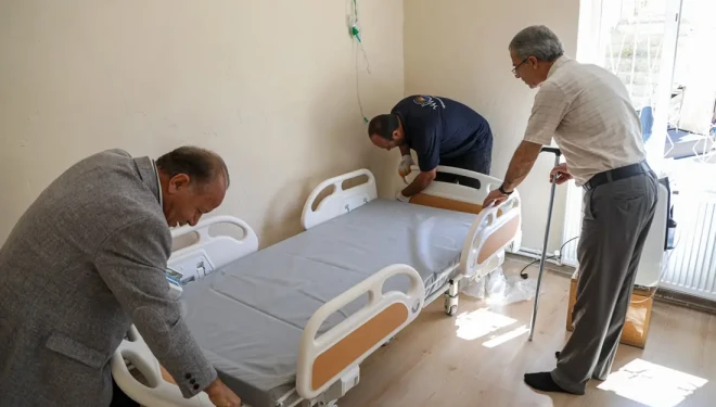 VBB'den yatağa bağımlı vatandaşlara hasta yatağı desteği