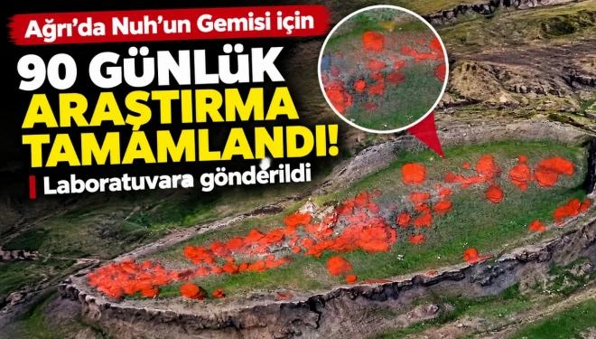 Nuh’un Gemisi için kritik aşama: Toprak numuneleri laboratuvara gönderildi