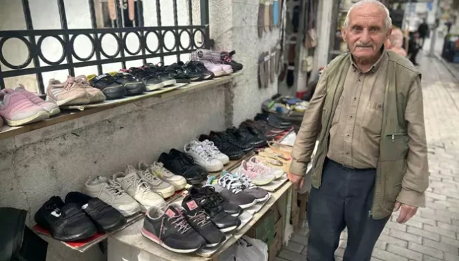 Van’da 55 yıllık ayakkabı ustasının iyilik mücadelesi