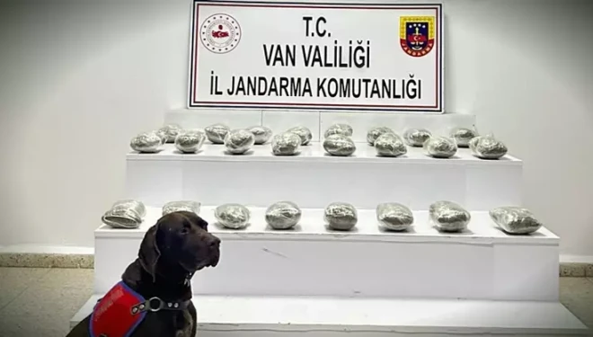 Başkale’de 10 kilo toz esrar ele geçirildi