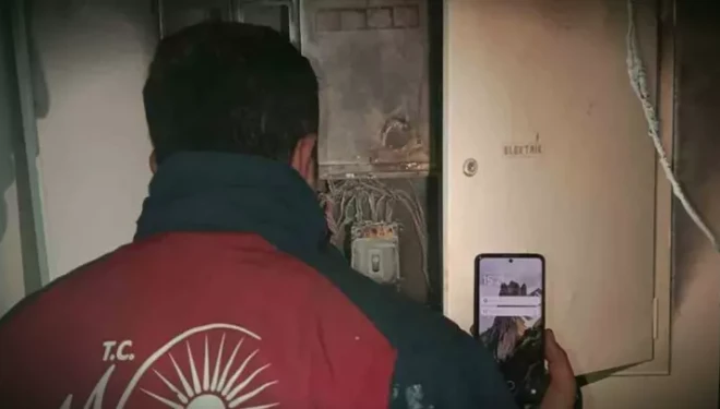 Van’da otelde çıkan yangın paniğe neden oldu