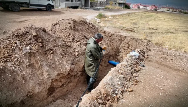 VASKİ'den Kevenli Mahallesi'nde içme suyu çalışması
