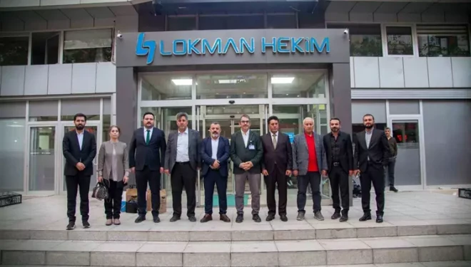 Kuzey Irak heyetinden Lokman Hekim Van Hastanesine ziyaret