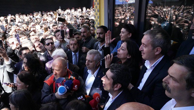 DEM Parti, EMEP, TİP ve CHP Van'da ortak miting