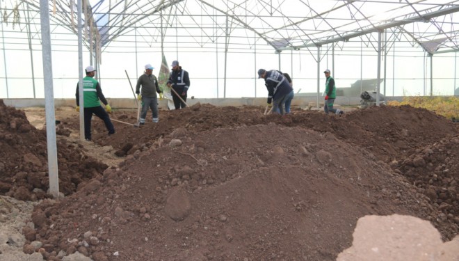 Edremit Belediyesi yeni dönem için serasını yeniliyor
