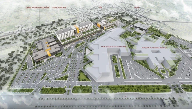 Van Şehir Hastanesi için ilk adım atıldı