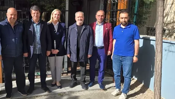 Milletvekili Türkmenoğlu, muhtar Tanrıtanır'ı ziyaret etti