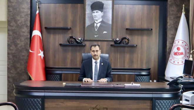 Saray Kaymakamı Türkoğlu göreve başladı