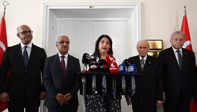 DEM Parti İmralı heyeti, Devlet Bahçeli ile görüştü