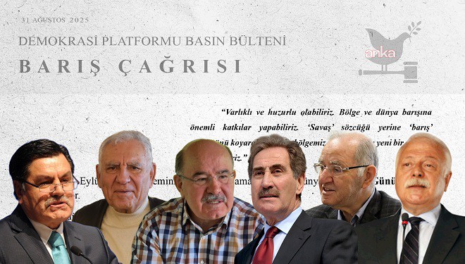 Demokrasi Platformu'dan 'barış çağrısı': Ötekileştirilen veya kendisini öteki hisseden tüm yurttaşlarıyla barışmalı"