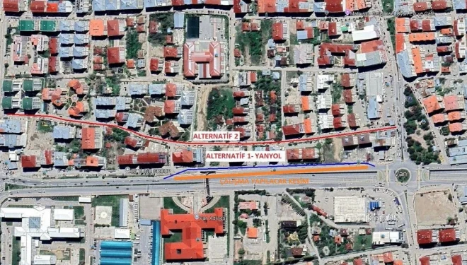 Van’daki o ana cadde trafiğe kapatılıyor