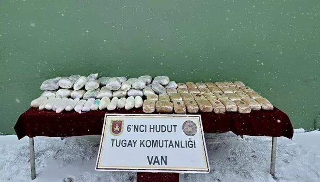 Van hududunda uyuşturucu operasyonu