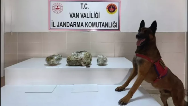 Van’da bir ayda 224 kilo uyuşturucu ele geçirildi