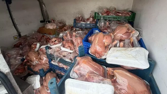 Van’da sağlık ve sevk belgeleri bulunmayan 200 tavuk ele geçirildi