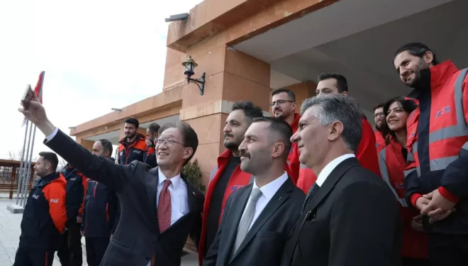 Büyükelçi Tamura Masami AKOM’u ziyaret etti