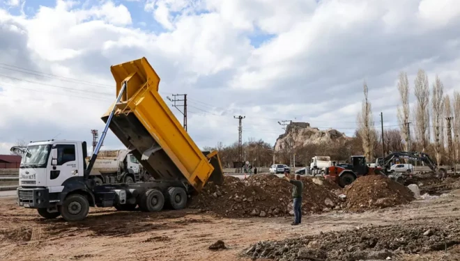 VBB Hatuniye Caddesi bağlantı yolunda çalışmalara başladı