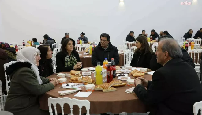 Buldan Özalp'te konuştu: Halkımız, cezaevindekilerin özgürlüğünü talep ediyor