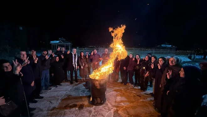 Tarihi Van Evleri'nde Newroz kutlaması