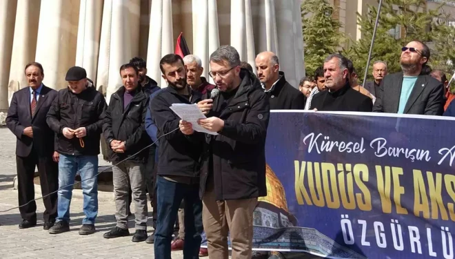 Van’da "Dünya Kudüs Günü" açıklaması