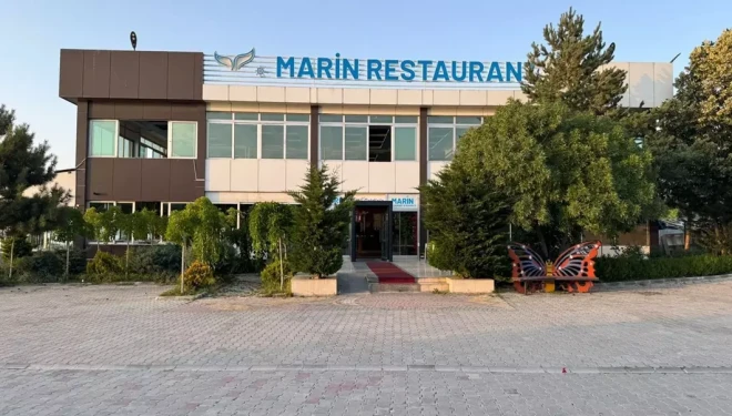 Van denizinin yanı başındaki nezih mekan "Marin"