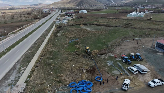 Gevaş ilçesinde yeni içme suyu hattı tamamlandı