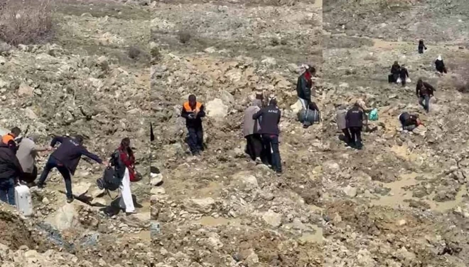 Hakkari-Van yolunda vatandaşlara geçiş desteği