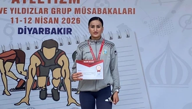 Edremitli sporcu Zeynep Demir’den büyük başarı 