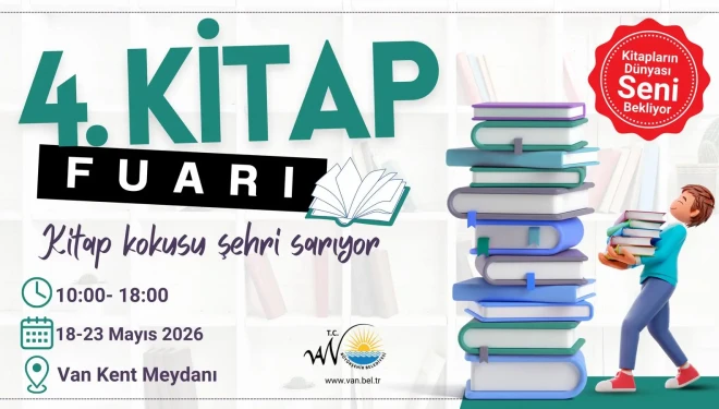 VBB 4'üncü kez Van Yerel Yazarlar Kitap Fuarı düzenliyor