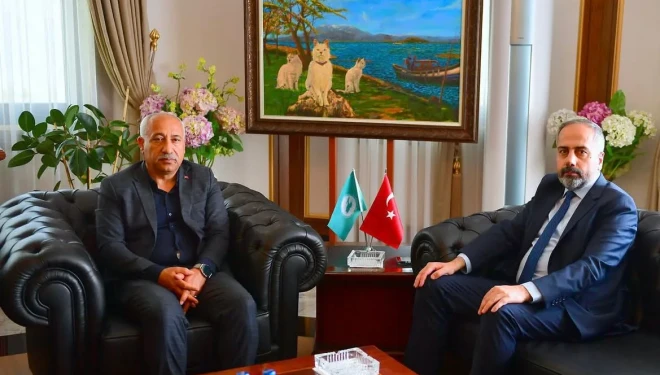 MHP Van İl Başkanı Güngöralp’ten Rektör Şevli’ye ziyaret