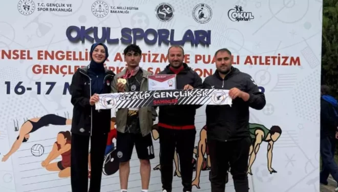 Özalplı Ferhat Çıkar Türkiye birincisi oldu