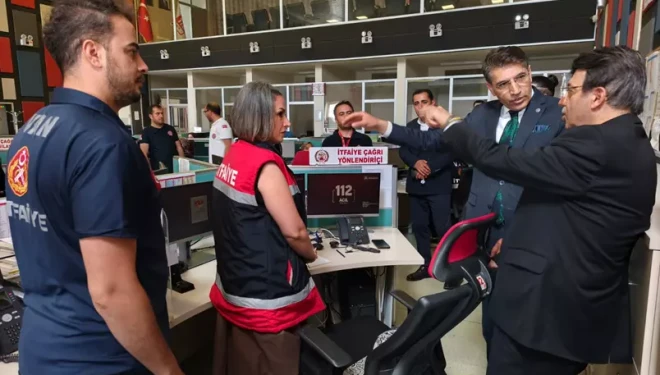 Türkmenoğlu: “112 Acil Çağrı Merkezi, Vatandaşın Güvenliği İçin Kesintisiz Hizmet Veriyor”