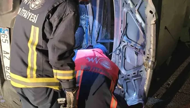 Van’da trafik kazası: 3 yaralı