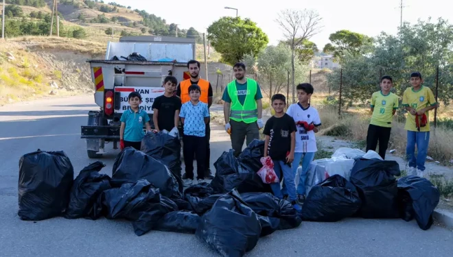 VBB'den Toprakkale ormanlık alanında çevre temizliği