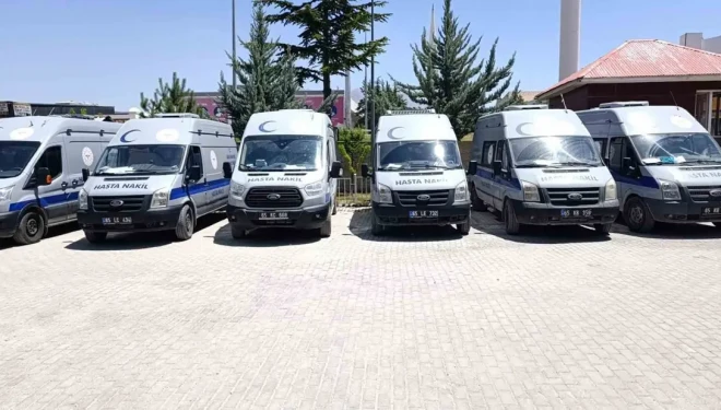 Van Sağlık Müdürlüğü’nün hasta nakil filosu yenilendi