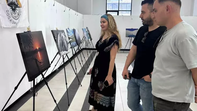 Vanlı dağcıların objektifinden doğa manzaraları sergilendi