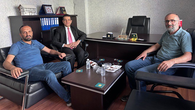 BİK Van Bölge Müdürü Tokgöz’den Vangölü Gazeteciler Cemiyeti’ne İade-i Ziyaret