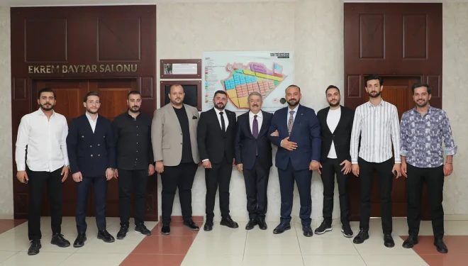 Genç ASKON Van Şubesi’nden, Oda yönetimine ziyaret