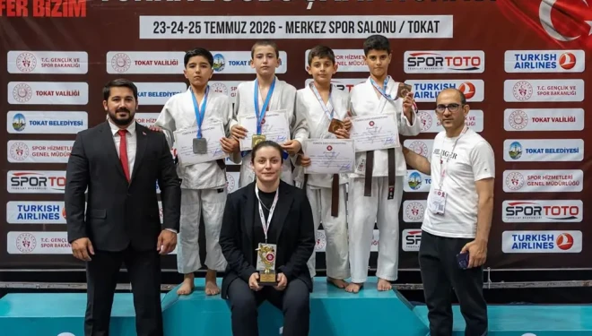 Vanlı judocu Resul Eymen Kaya, Türkiye üçüncüsü oldu