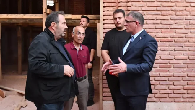 800 yıllık tarihi Ulu Cami'nin restorasyonu sürüyor