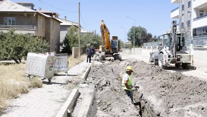 Halilağa Mahallesi'nde içme suyu altyapısı yenileniyor