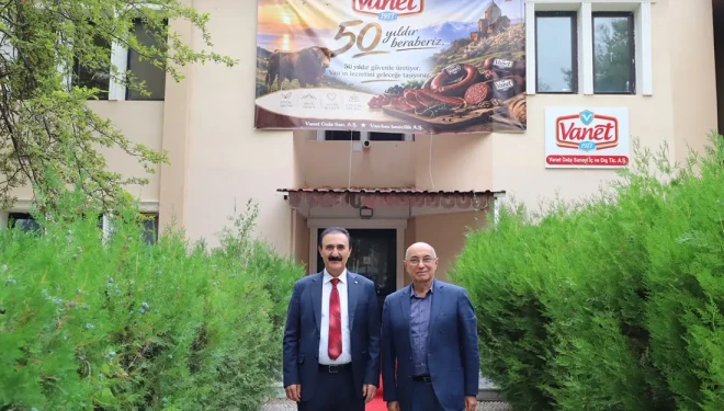 Başkan Süer'den Van-Et gıdaya ziyaret