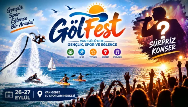 GölFest yeniden başlıyor: Van Gölü’nde gençlik, spor ve müzik buluşacak