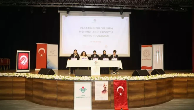 Mehmet Akif'in mirası Van'da gençlerle buluştu